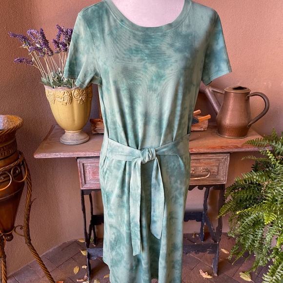 Pact Dresses & Skirts - Women's Mineral Camo Tie-Dye T-Shirt Dress Size Small Retail: $68